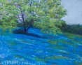 Rainy Day in Springpastel 8x10 SOLD