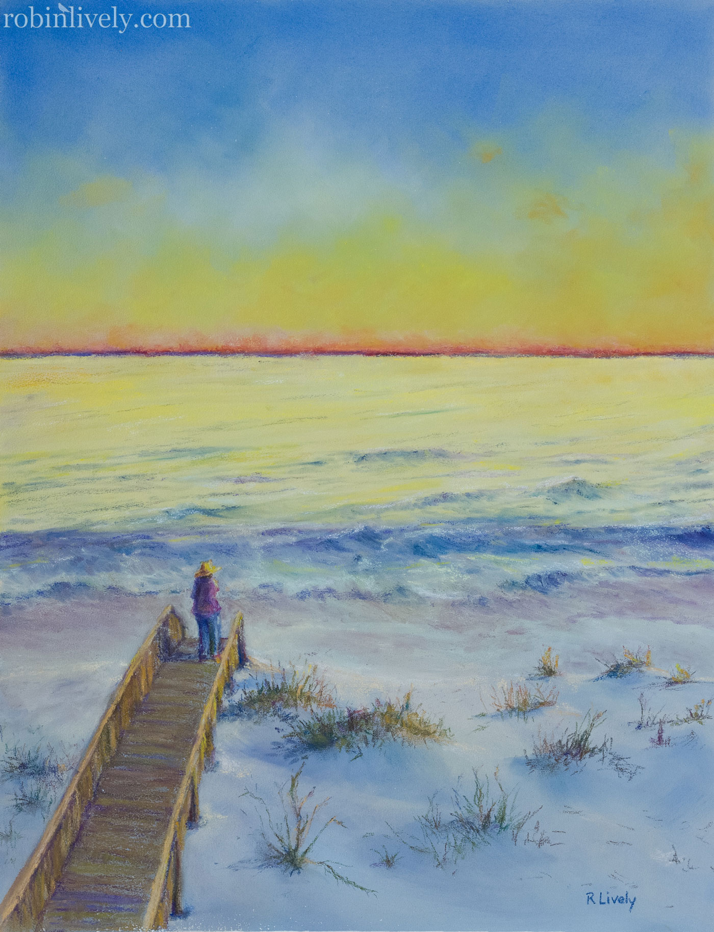 Kathleenpastel 16x12